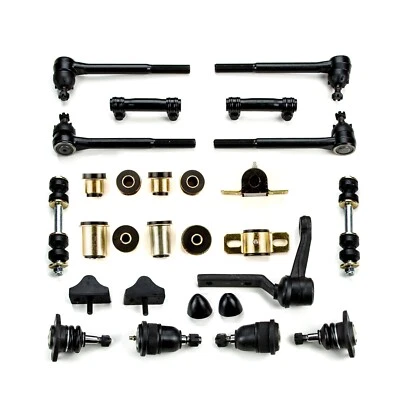 Black Poly Front End Suspension Master Kit For 1971 - 1972 Chevrolet Monte Carlo - Image 1 of 4