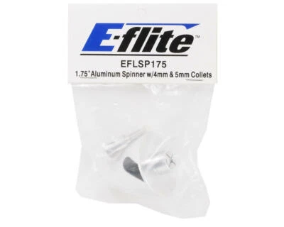 E-flite EFlite 1.75 1 3/4 Inch Aluminum Spinner with 4mm & 5mm Collet EFLSP175 - Image 1 of 4