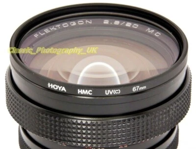 HOYA UV(c) HMC 67mm Filter for Canon EF-S 18-135mm Carl ZEISS Flektogon 2.8/20mm - Image 1 of 4