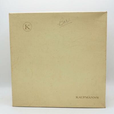 Vintage Kaufmann's Divisione Negozio Cartone Regalo O Cappello Scatola • 63.54€