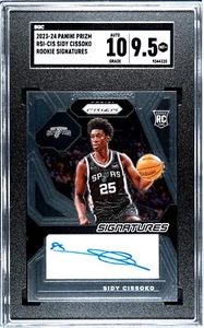 POP 1 Sidy Cissoko PRIZM Basketball Rookie Signatures SGC 9.5 AUTO 10 - Picture 1 of 2