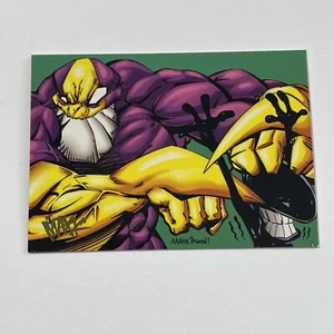 1996 Wildstorm The Maxx Mark Irwin The Maxx Black Isz Comic Card #89 - Bild 1 von 2