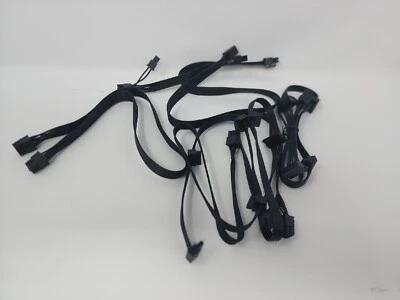 Lot of 5 CPU/MOBO Connectors 6-Pin 8-Pin PCIE and Hard Drive Connectors CORSAIR - Image 1 of 4