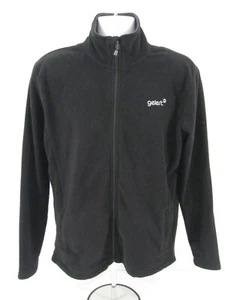 Chaqueta Gelert para hombre al aire libre forrada de lana con cremallera completa - negra - grande - Imagen 1 de 5