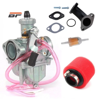 Carburador y filtro de aire para Honda ATC200 ATC200S ATC200X ATC185S Mikuni 22 26 mm Foto 1 de 4