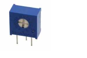 1 pc, 1 MOhms 0.5W, 1/2W Trimmer Pot Cermet 1 Turn, side adj. 3386V-1-105LF - Picture 1 of 2