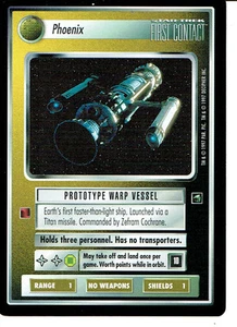 STAR TREK CCG FIRST CONTACT RARE CARD PHOENIX ex - Picture 1 of 1