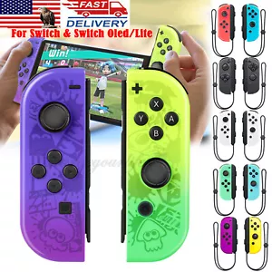 Wireless Bluetooth Left & Right Controller For Nintendo Switch Joy-Con 1-Pair - Picture 1 of 106