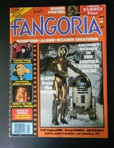 FANGORIA : ISSUE 6 : 1980 : POSTERBOOK  INTACT : VERY GOOD : SEE PHOTO'S - Bild 1 von 5