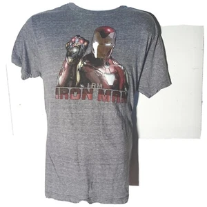 Men's large Marvel Avengers: Endgame I Am Iron Man T-Shirt new with tags - Picture 1 of 2