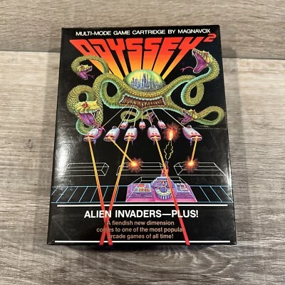 Odyssey 2 - Alien Invaders - Plus! - CIB - Image 1 of 3