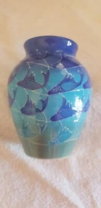moorcroft sally tuffin fish vase - Picture 1 of 2