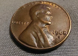 1968 Lincoln Memorial Penny S über D Münzzeichen Fehler klein L  - Bild 1 von 19