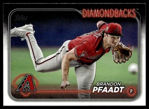 2024 Topps Brandon Pfaadt Arizona Diamondbacks #664 - Picture 1 of 2