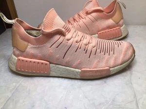 ADIDAS WMNS NMD_R1 STLT PrimeKnit AQ1119 Pink Women 8.5 Ultra Boost - Picture 1 of 9