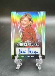 Hoja Pop Century Vera Farmiga 2025 plata prismática #BAVF1 SSP/20 - Imagen 1 de 2