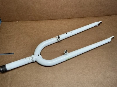 Classic Unicrown Fork 1-1/8” Threaded 4130 Cr-Mo/Straight Blade Vintage MTB 90’s - Image 1 of 4