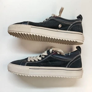 REPRESENT Alpha Zapatillas bajas negras para hombre Reino Unido Talla 10 Zapatos Segundos UK10/EU44/US11 - Imagen 1 de 10