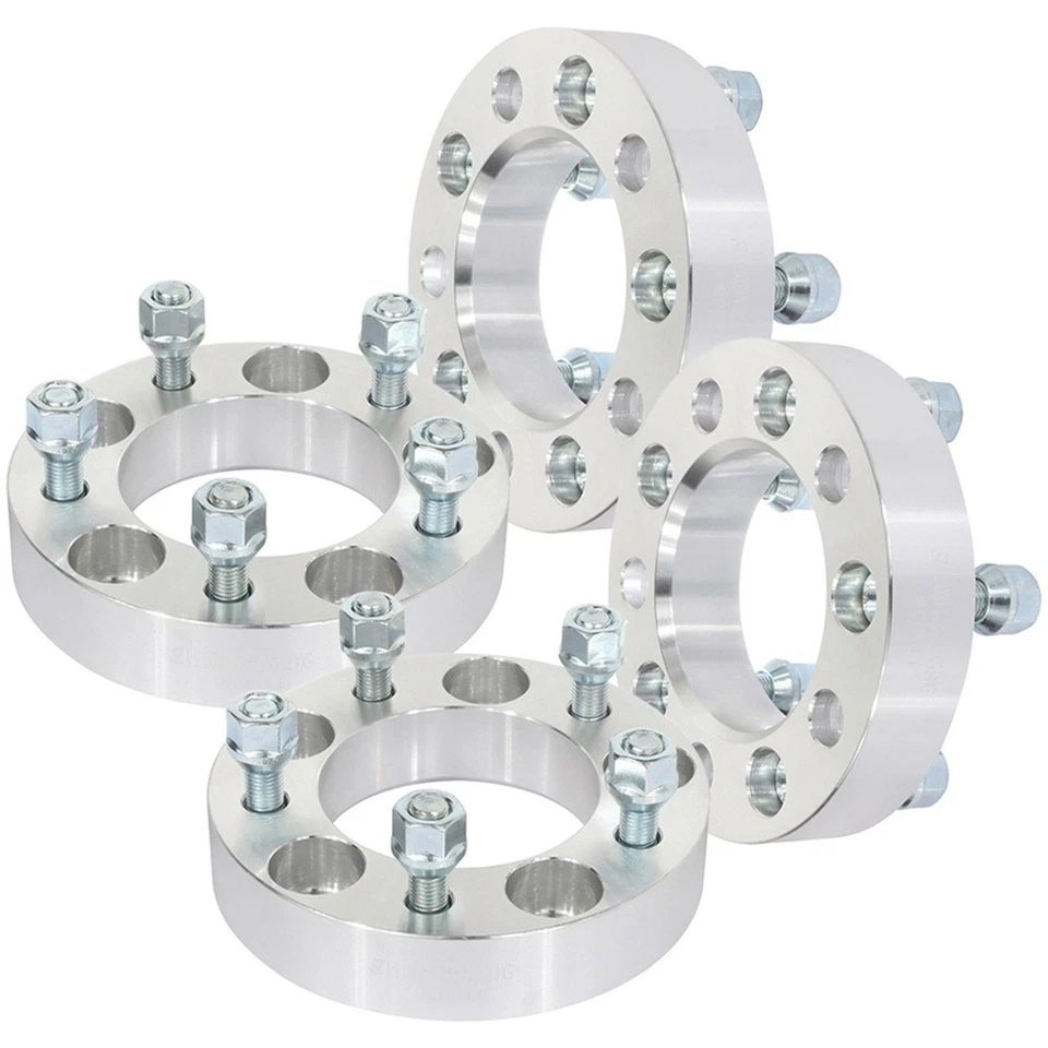 4 pcs 1.25" 5x4.75 Wheel Spacers For Chevy S10 Camaro Corvette Pontiac Firebird Foto 1 de 4