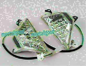 Front Indicator Turn Signals Blinker Lens For Kawasaki 2013 Ninja 300 & 300 ABS - Picture 1 of 3