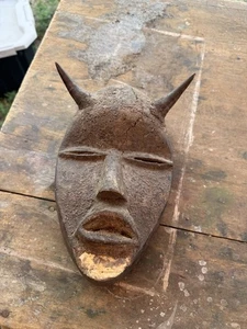 PRACHTVOLLE Bapende Maske Figur Statue Skulptur feine afrikanische Kunst Teufel - Bild 1 von 7