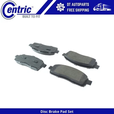 Para 2003-2009 Ford Lobo | Pastilhas de freio a disco dianteiras centrais | Semi-metálicas - Imagem 1 de 4