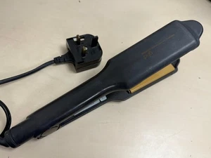 Plancha de pelo GHD SS placas cerámicas negras 230V 35W LED encendido/apagado - Imagen 1 de 11