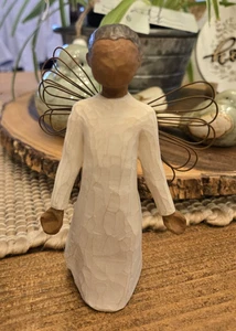 Willow Tree Angel of Grace Hands Opened Woman Figurine 2001 Demdaco Susan Lordi - Picture 1 of 6
