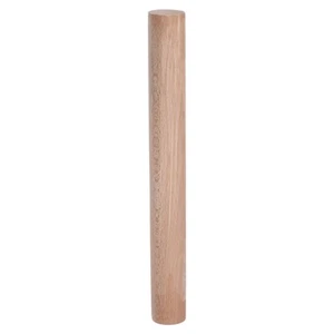 Rodillo 11,8 x 1,4" madera de haya masa rodillo pasadores cilíndricos para hornear - Imagen 1 de 7