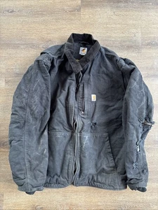 Carhartt Jacket Mens 103370 Full Swing Armstrong Dark Black Active 2XL - Picture 1 of 8