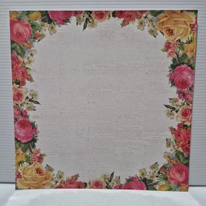 Kaisercraft "Tropical Punch - Rosewater" - 12 x 12 - Scrapbook Paper - Picture 1 of 2