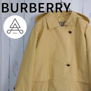Burberry Nova Check Trench Coat Cotton Beige Size 2XL/US:XL Authentic - Picture 1 of 24