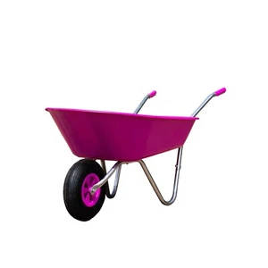 Schubkarre Havel 65 Pink Gartenkarre Mehrzweckkarre Bauschubkarre Mistkarre HTI- - Bild 1 von 7