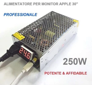 ALIMENTATORE 250 W. sostituisce APPLE A1098 x Cinema HD Display 150W NUOVO - Foto 1 di 7