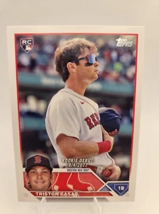 2023 Topps Update Series - Rookie Debut Triston Casas #US221 (RC) - Picture 1 of 2