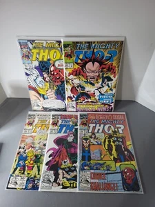 Thor Vol 1. (5) Comic Lot Issues 452-453-454-455-456 Marvel 1992 - Picture 1 of 11
