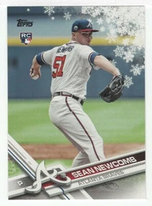Sean Newcomb RC (Baseball Card) 2017 Topps Walmart Holiday Snowflake # 3 Mint - Picture 1 of 1