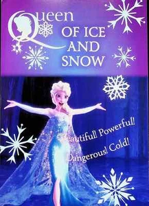 Elsa Queen of Ice & Snow - Disney Pixar Frozen 2 Movie Mini Poster 8x11 - Picture 1 of 1