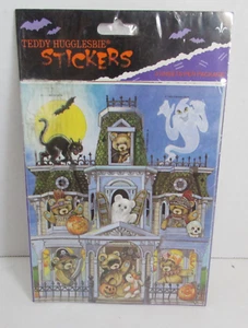 Vintage 1991 Gibson Teddy Hugglesbie Halloween Aufkleber Neu in Verpackung Neu aus altem Lagerbestand - Bild 1 von 2
