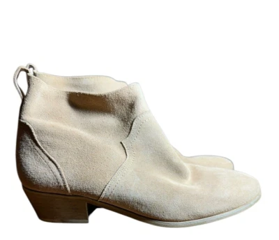 Botas para mujer Sole Society botín talla 8 B marrón gamuza tobillo So-Carson Foto 1 de 4