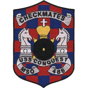 MSO-488 USS Conquest Patch - Bild 1 von 6