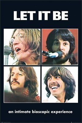 The Beatles Let It Be Music Poster 24  X 36' • 12.99$