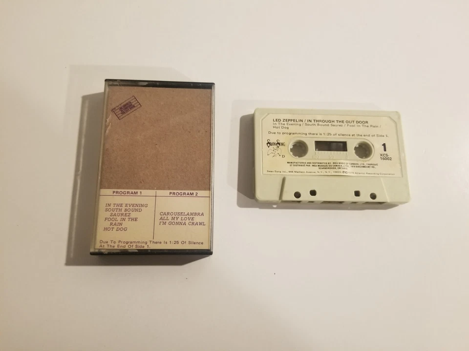 Led Zeppelin - In Through The Out Door - Cassette Tape - Image 1 of 1