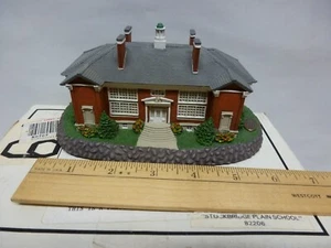 Rockwell’s Home Town Collection Stockbridge Plain School Replica Figur 82206 - Bild 1 von 7