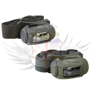 KOMBAT UK PREDATOR 2 HEADLAMP HEAD TORCH 5 FUNCTION LED 3 X AAA BATTERIES INC