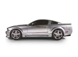 KBD Body Kits Sallen 2 Pc Polyurethane Side Skirts For Ford Mustang 2005-2009 - Picture 1 of 5