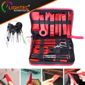 41pcs TRIM STEREO REMOVAL PRY PANEL POPPER TOOL KEYS SET CASE FOR CAR VAN TRUCK - Picture 1 of 12