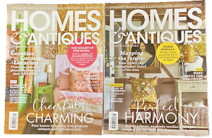 2 x HOMES & ANTIQUES magazine FEB & MAR 2024 - lightly read subscription copies!