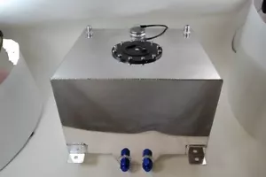Pila de combustible de aluminio fabricada 10 galones con unidad de envío AN 8 accesorios - Imagen 1 de 6