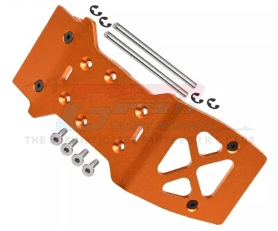 GPM ALU FRONT & REAR SKID PLATE 105298 FOR 1/10 HPI RACING SAVAGE XS FLUX - Image 1 of 4